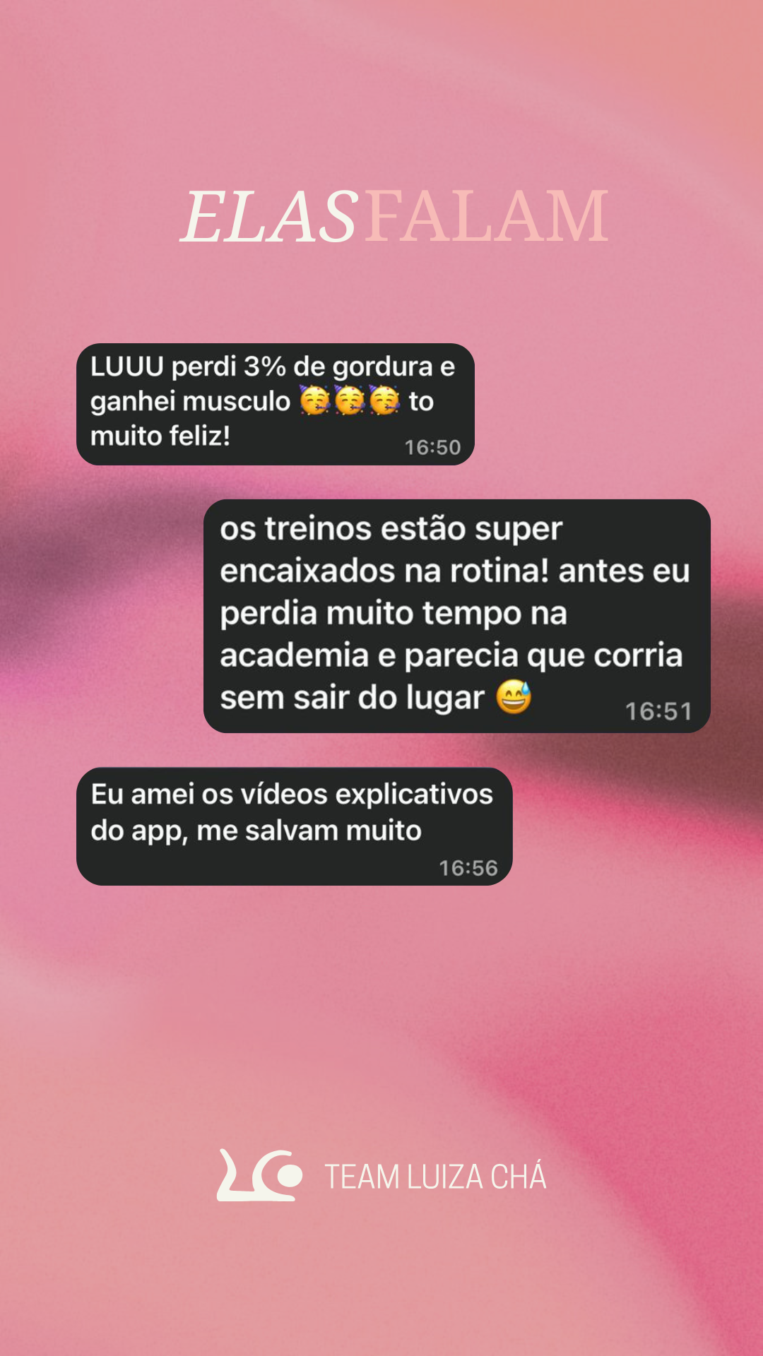 Depoimento perdeu 3% de gordura, ganhou músculo